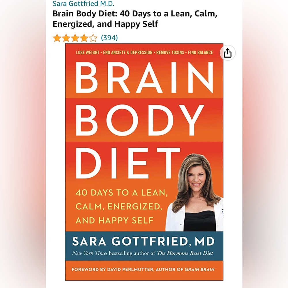 Brain, Body, Diet Hard Cover